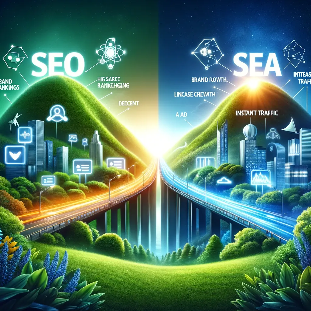 seo en sea die elkaar versterken