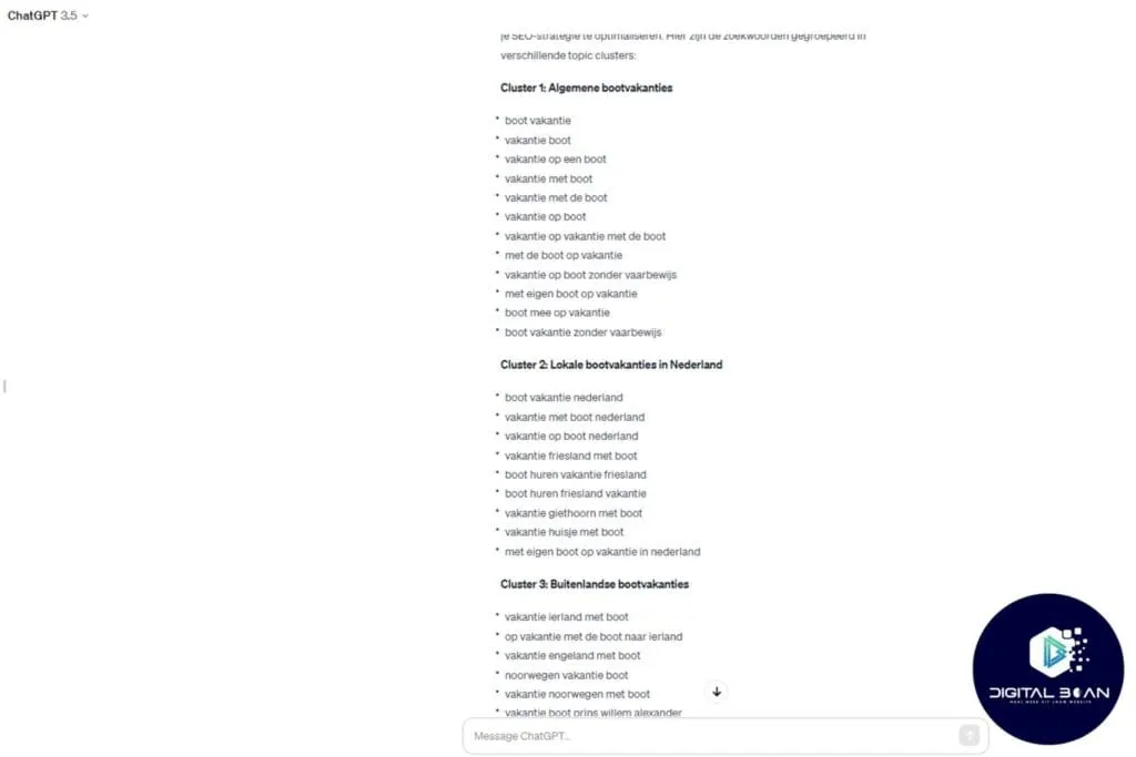 screenshot-chatgpt-zoekwoord-topic-clusters