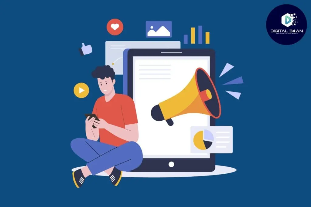 promoot-seo-content-op-social-media-illustratie