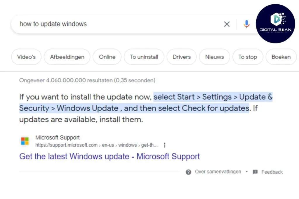 voorbeeld-featured-snippet
