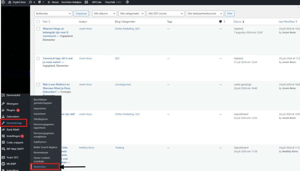 redirect-wordpress